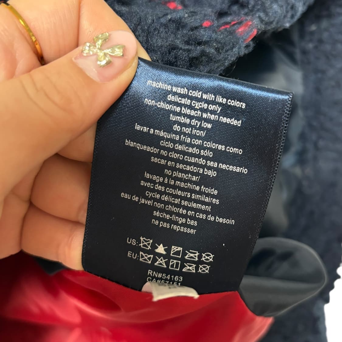 3783 타미힐피거 쉐르파 플리스 자켓 점퍼 상품이미지5