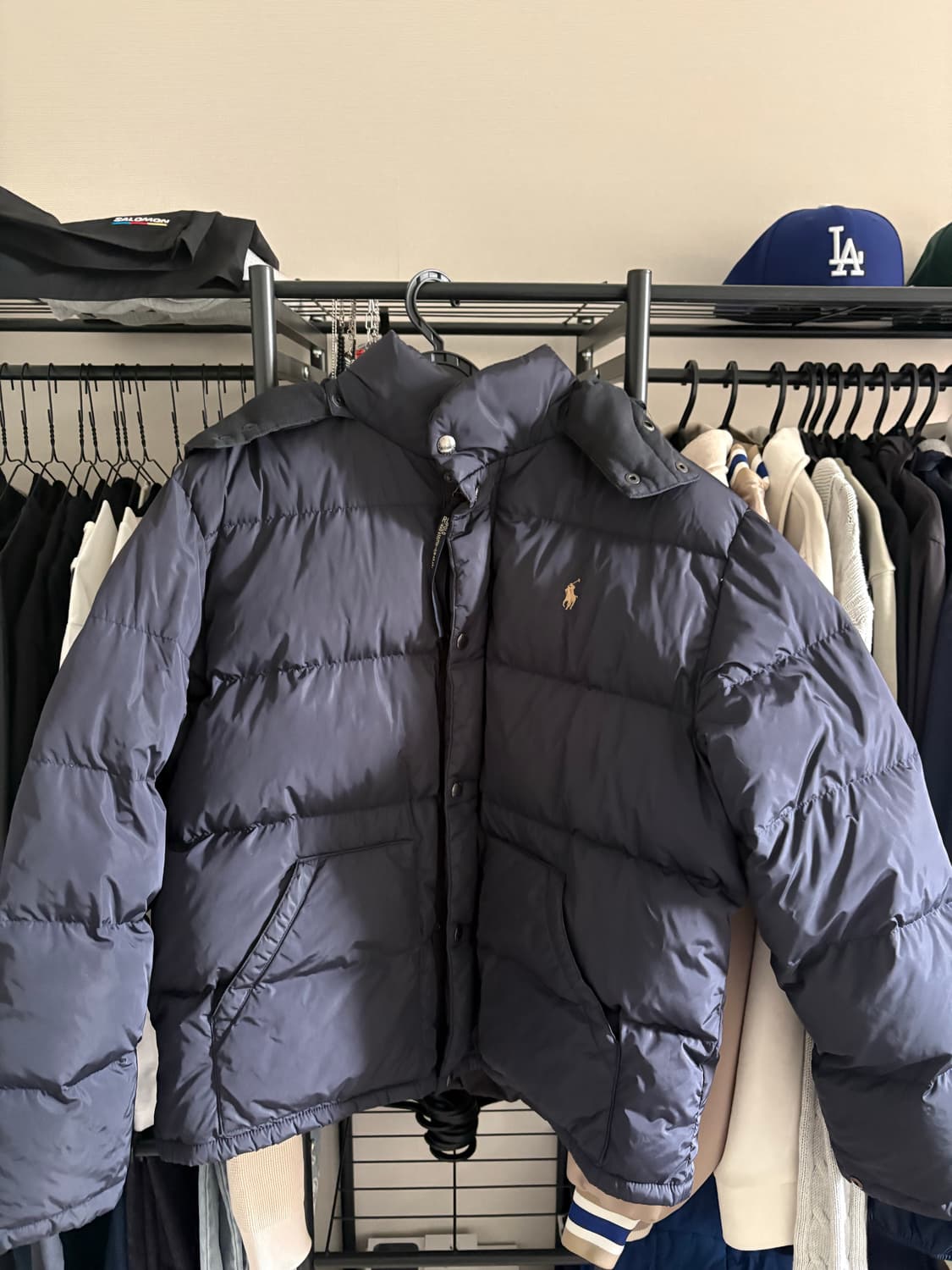 폴로 숏패딩 빈티지 상품이미지1