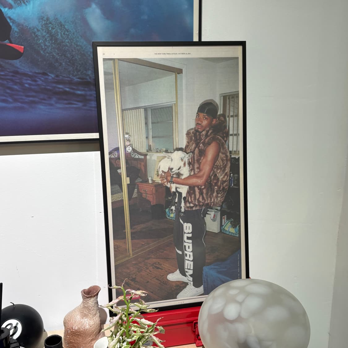 Supreme 슈프림 포스터 정품 (액자포함) 상품이미지2