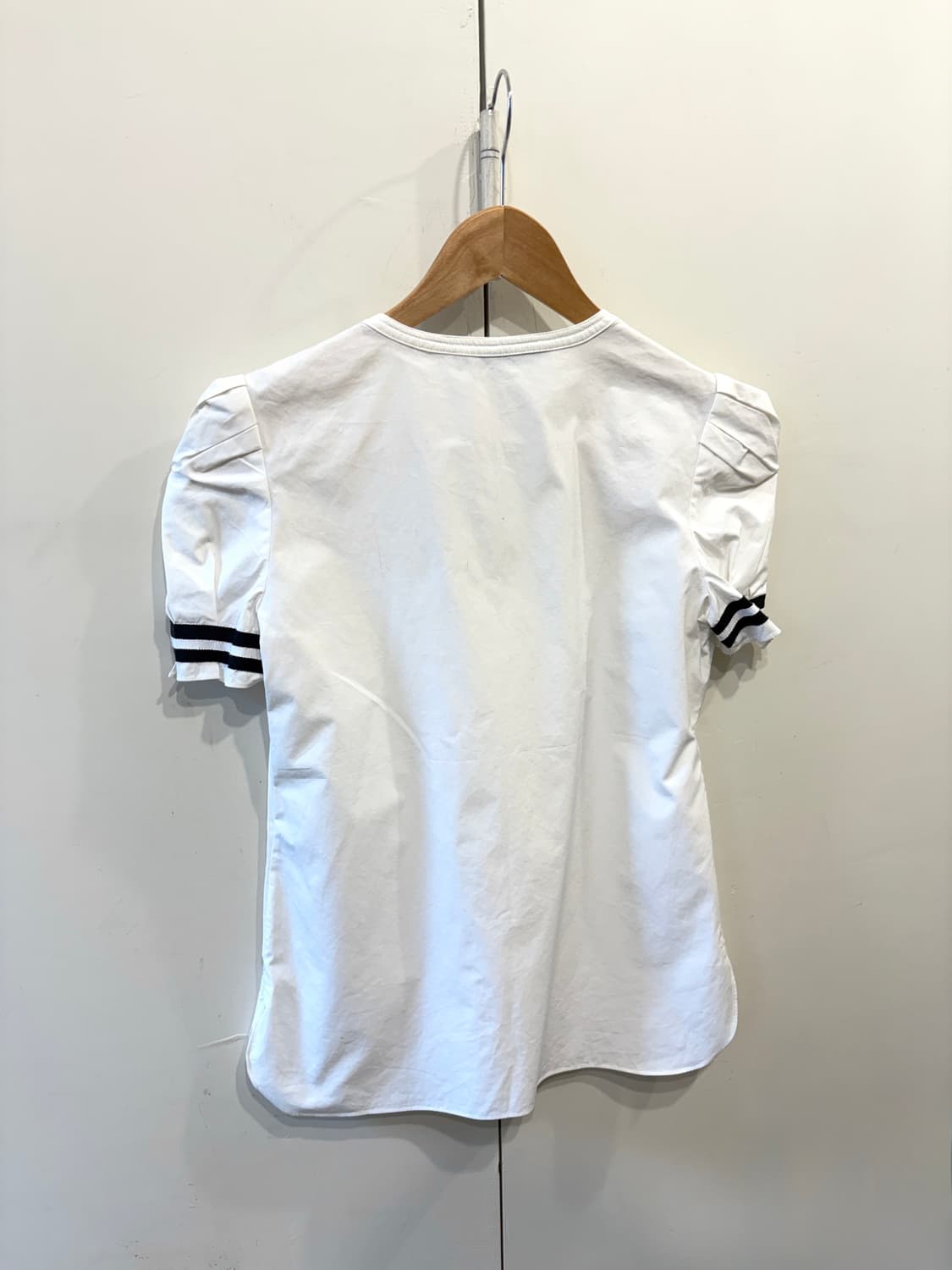 발렌시아가 코튼 슬리브 셔츠 상품이미지4