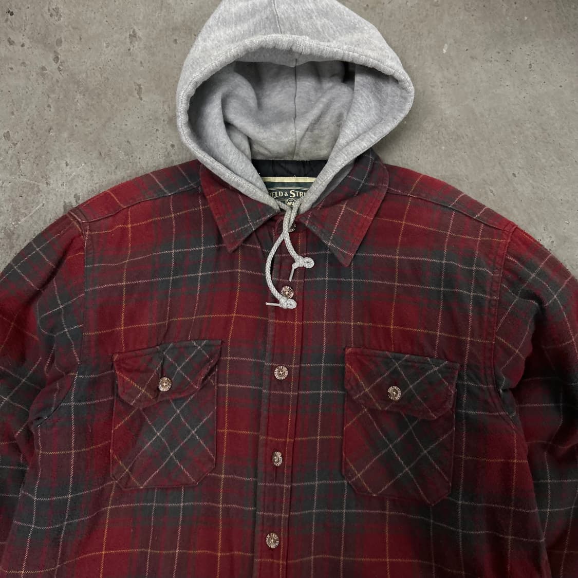 필드 앤 스트림 체크 셔츠 후드집업[1506] 상품이미지3