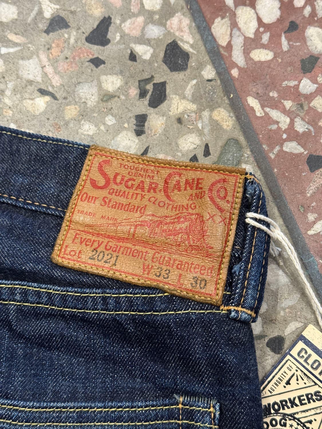 슈가케인 2021 테이퍼드 데님 (33) 상품이미지8