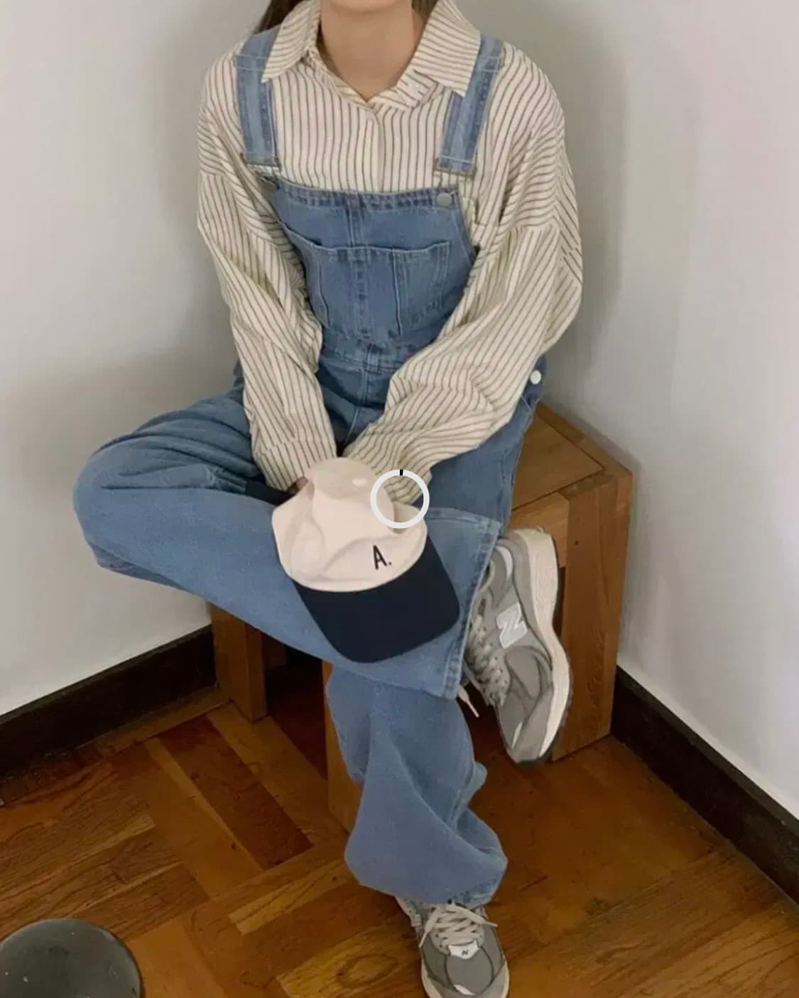 연청 데님 오버롤 멜빵바지 상품이미지2