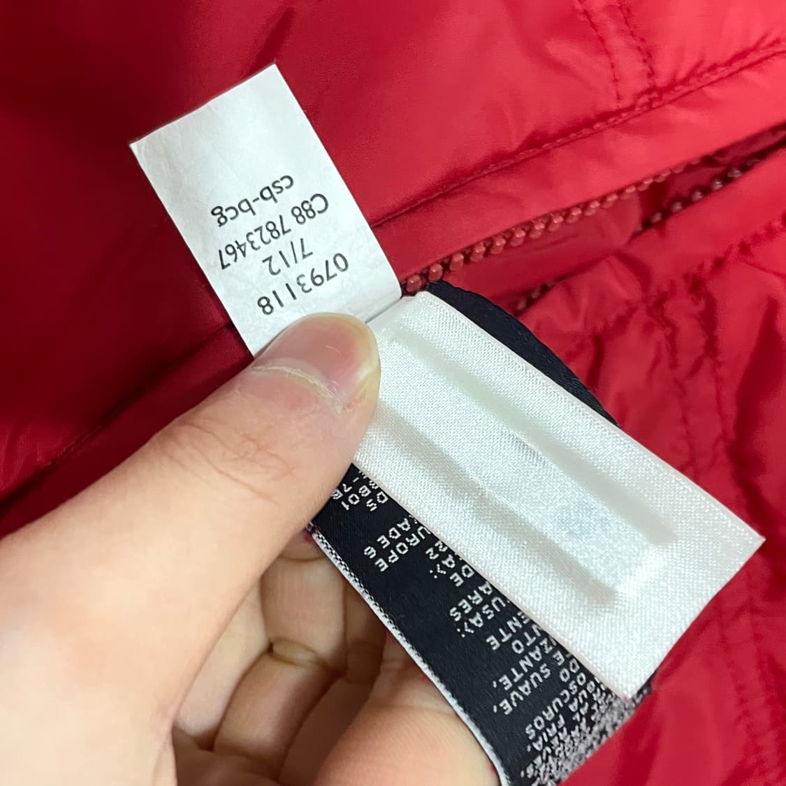 타미힐피거 리버시블 다운 패딩점퍼 남성M 상품이미지8