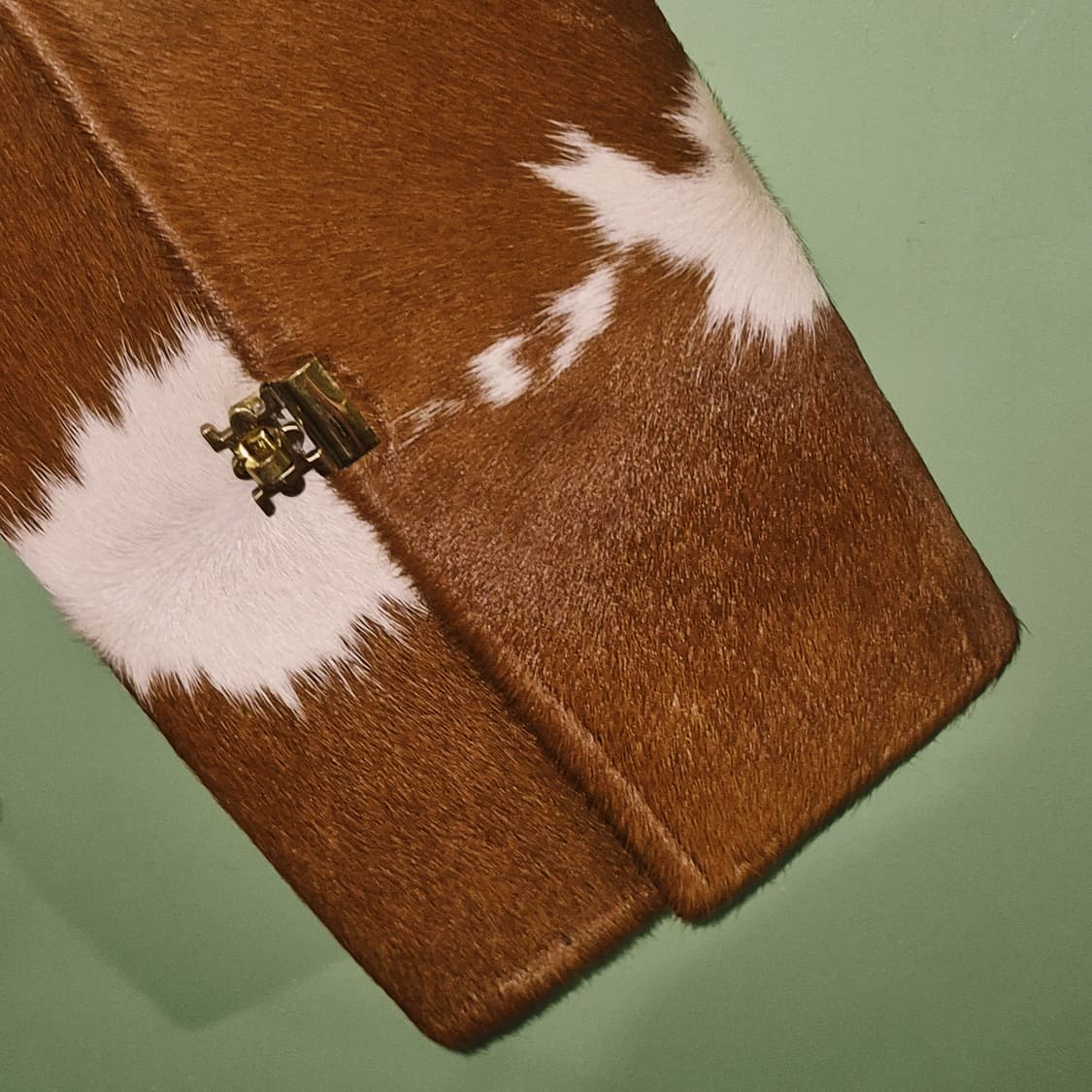 70s 핸드메이드 리얼 송치 클러치백 상품이미지6