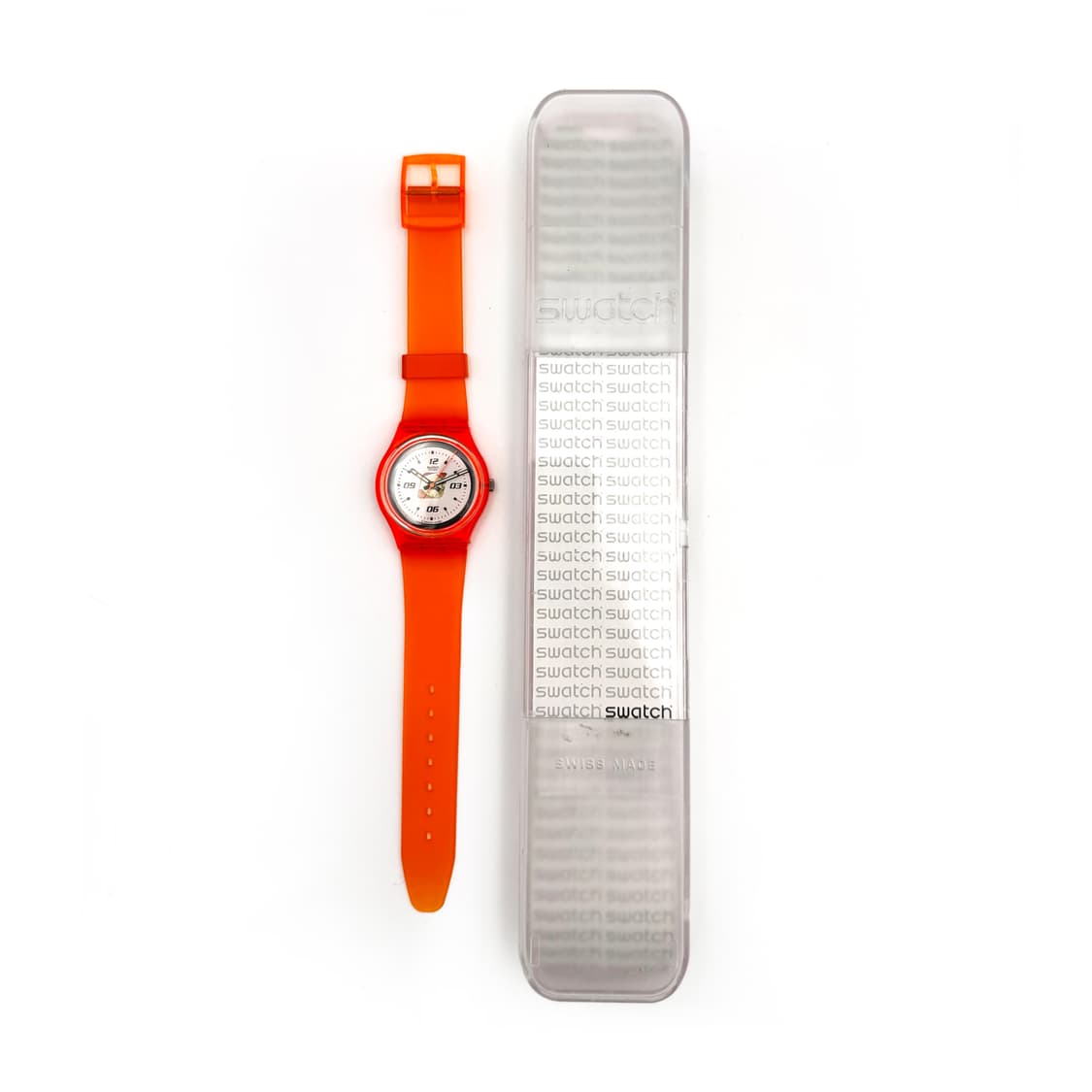 97년판) 빈티지 스와치 오렌지 ski patrol 상품이미지6