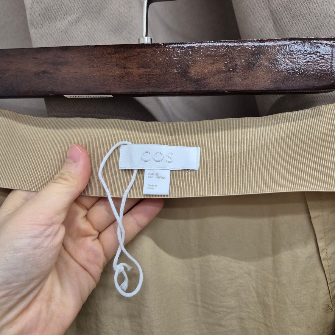 코스 언발란스 랩 스커트 상품이미지5