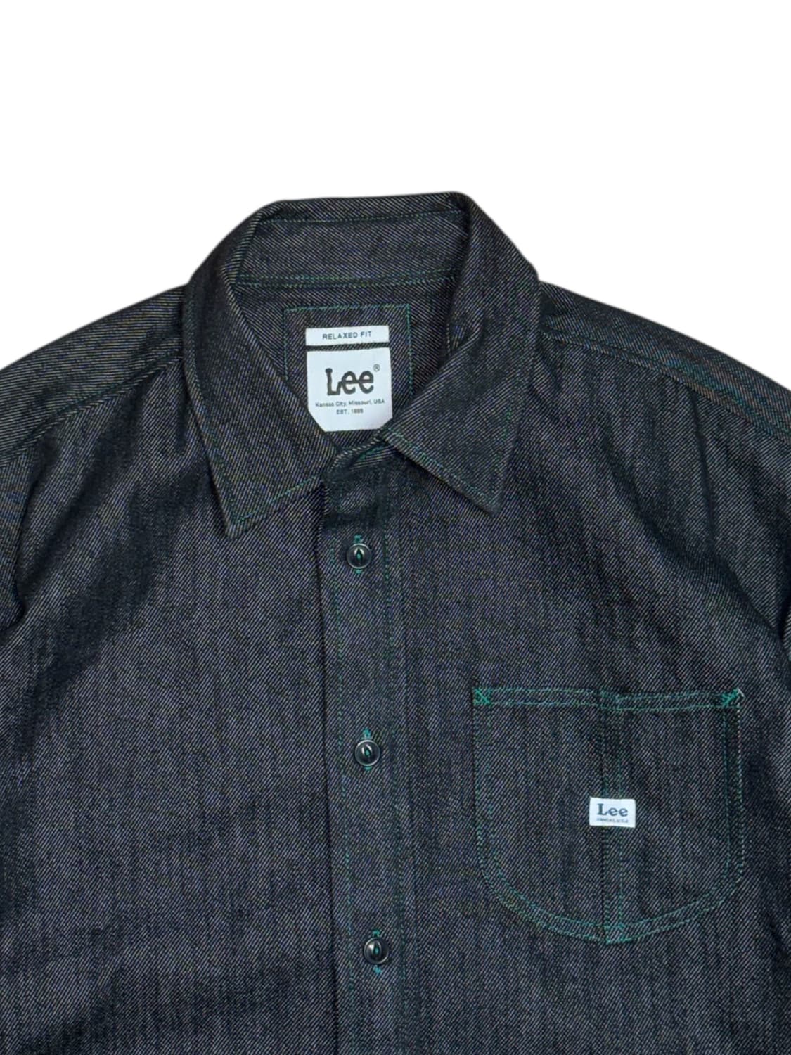 Lee 오버핏 데님 셔츠 상품이미지5