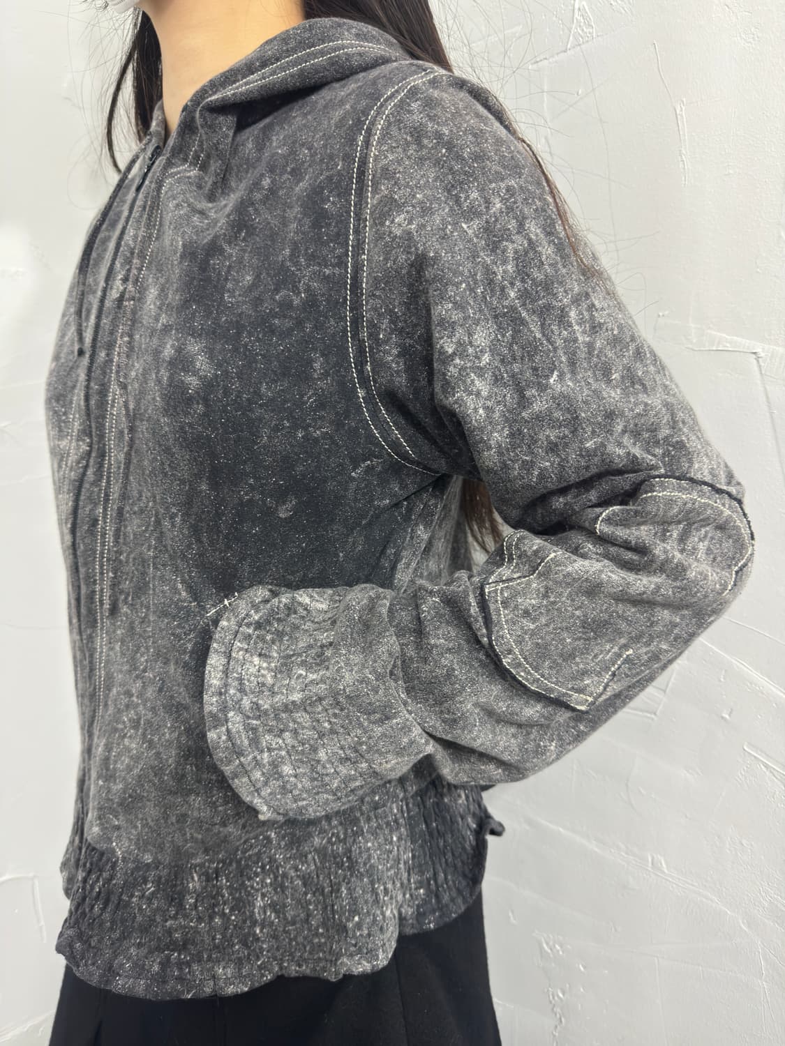 design hood twoway zipup 상품이미지4