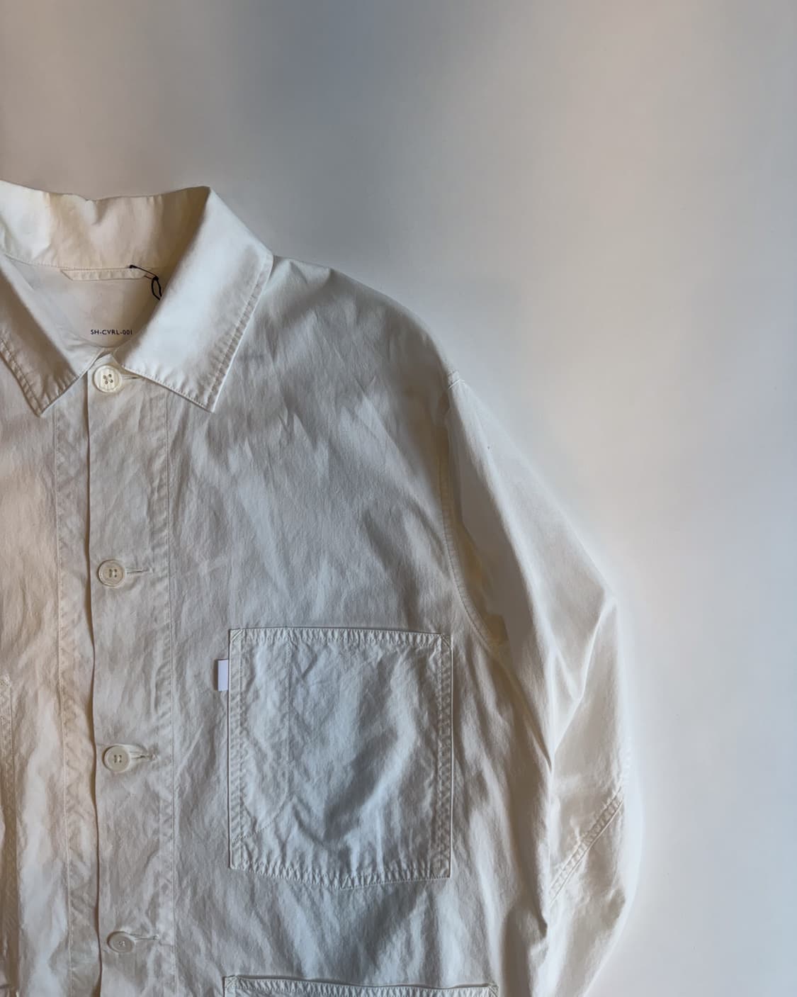 S.H White Work Chore Jacket 상품이미지3