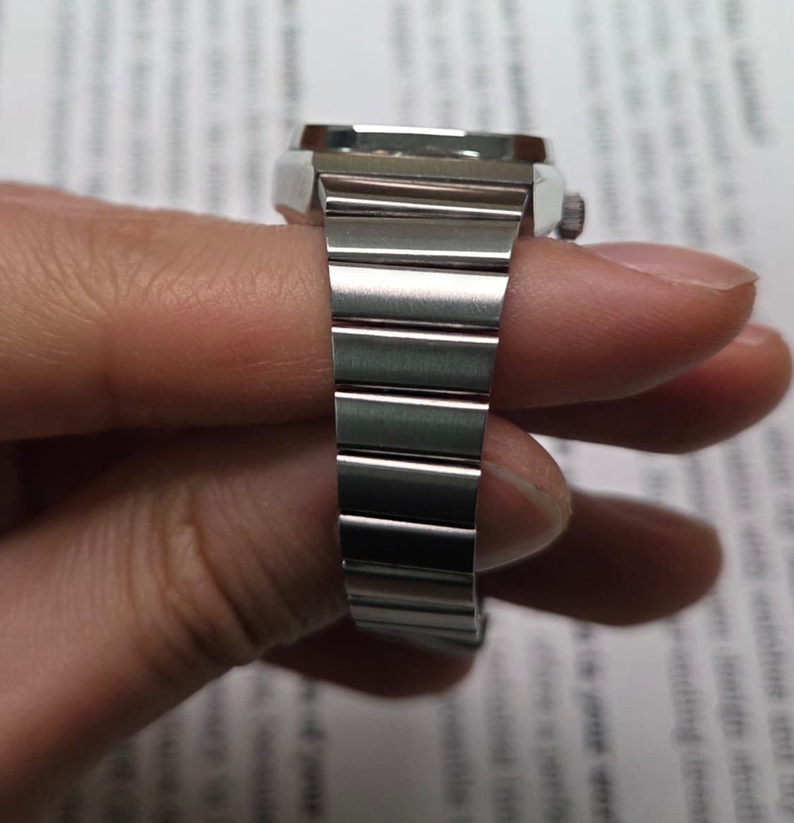 레어] 빈티지 세이코 하이비트 블루와플판 여성용 브레이슬릿 ver. 상품이미지7