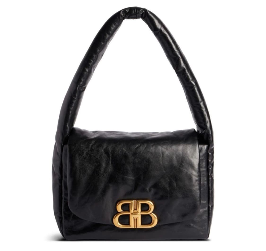 발렌시아가 모나코 스몰 레더 숄더백 상품이미지1