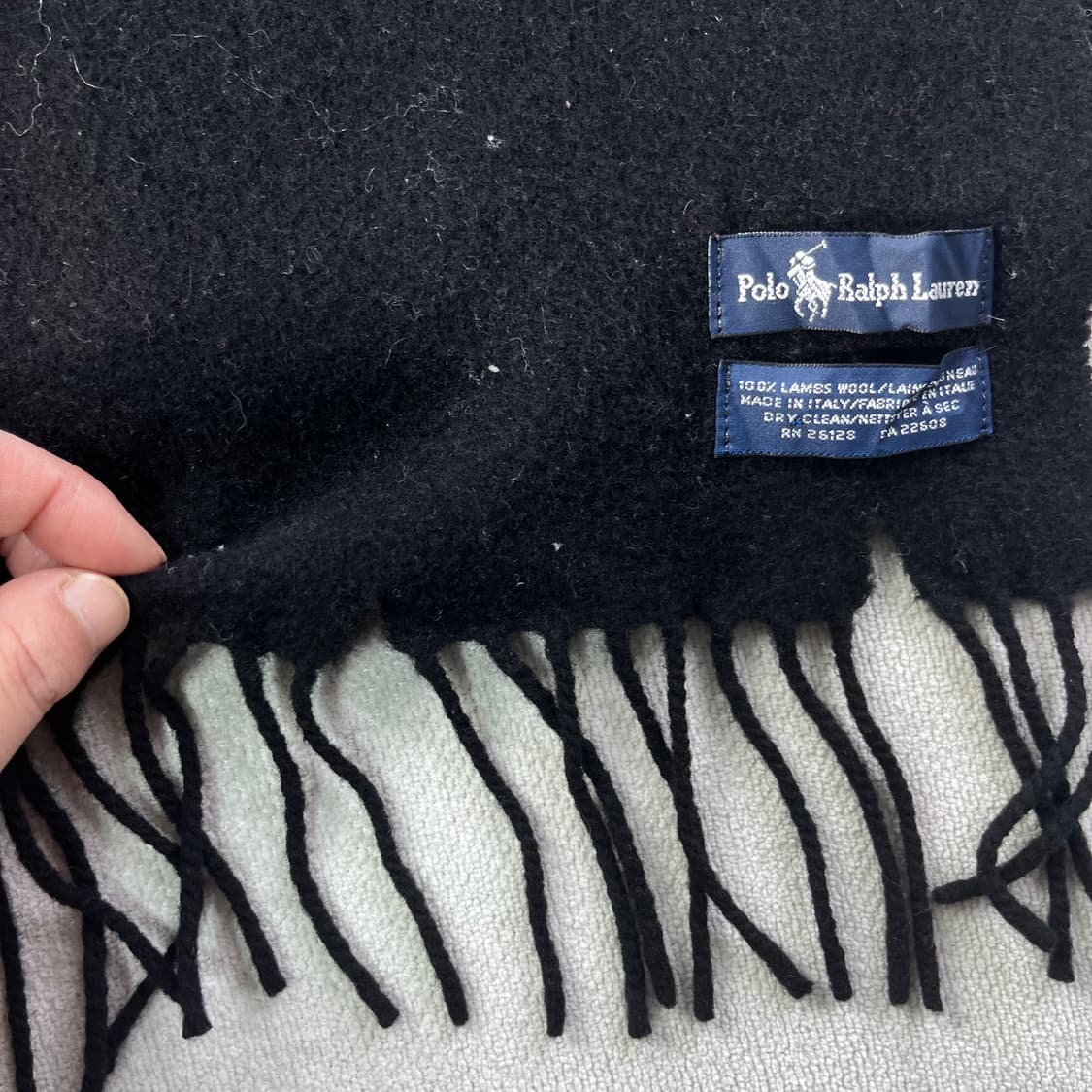 폴로랄프로렌 포니로고 램스울 머플러  상품이미지5