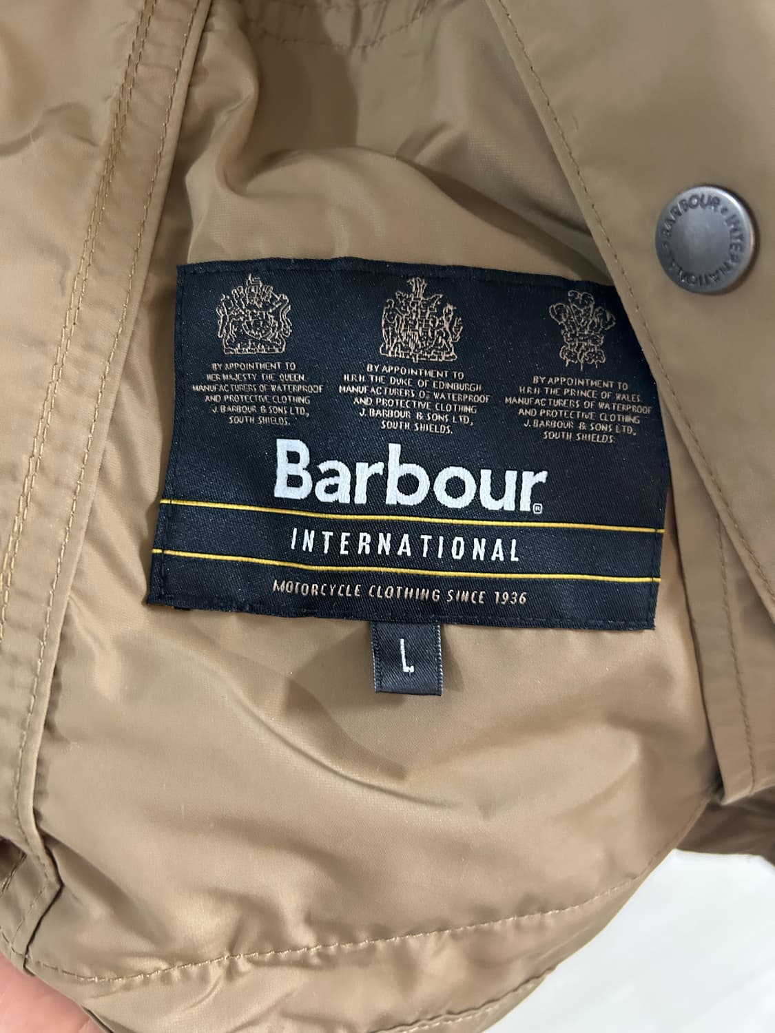 바버 자켓 L사이즈 상품이미지4