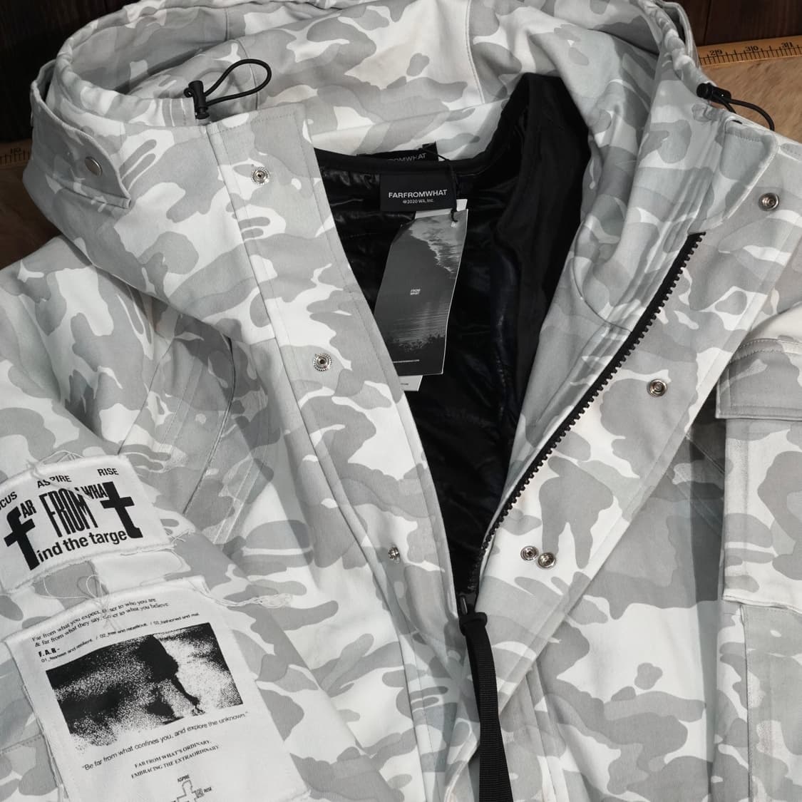 파프롬왓 24FW 아카이브 밀리터리 카모 자켓 상품이미지6