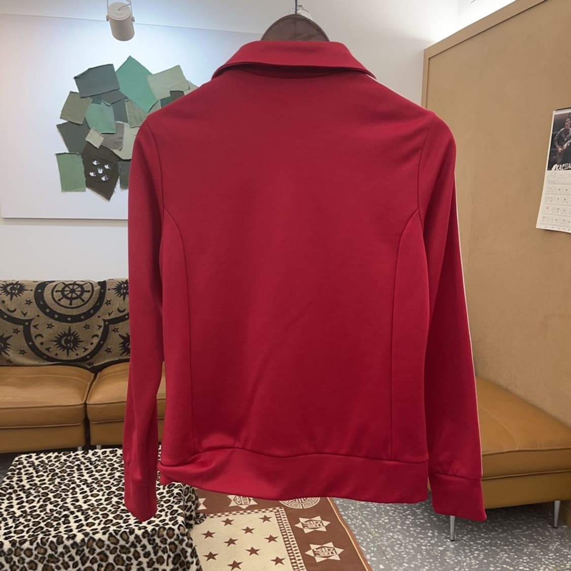 아디다스 유로파 Y2K 00's 레드핑크 져지 집업 95 C08847 상품이미지4