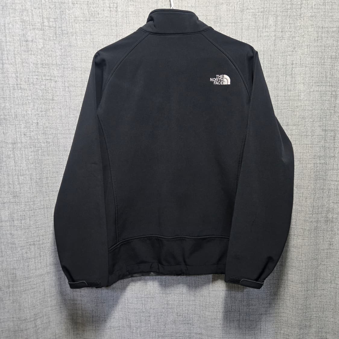 노스페이스 블랙 기모 여성 소프트쉘 집업 자켓  상품이미지2