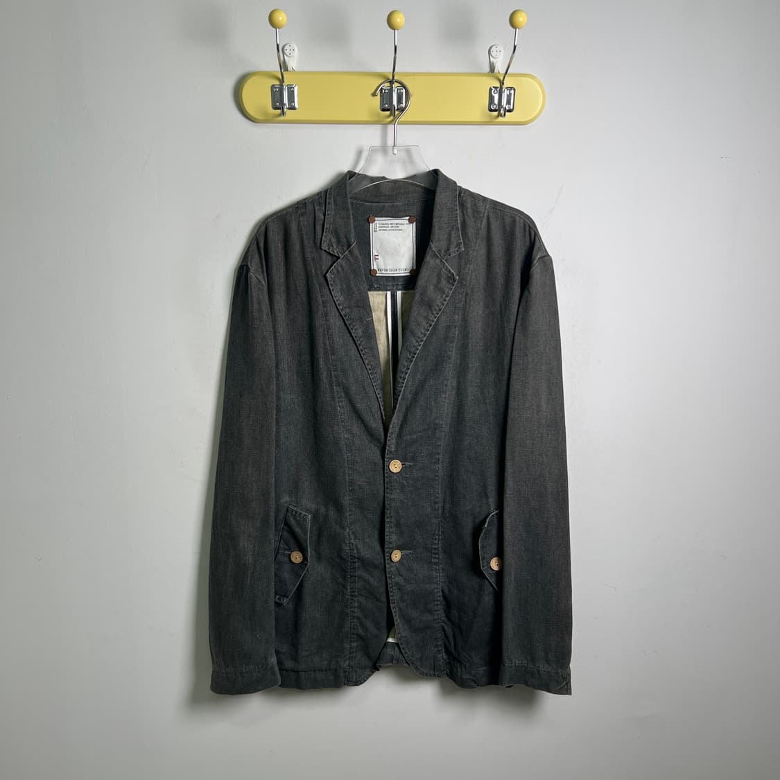 네버씬띵 코튼 워싱 블레이저 자켓 XL 상품이미지1