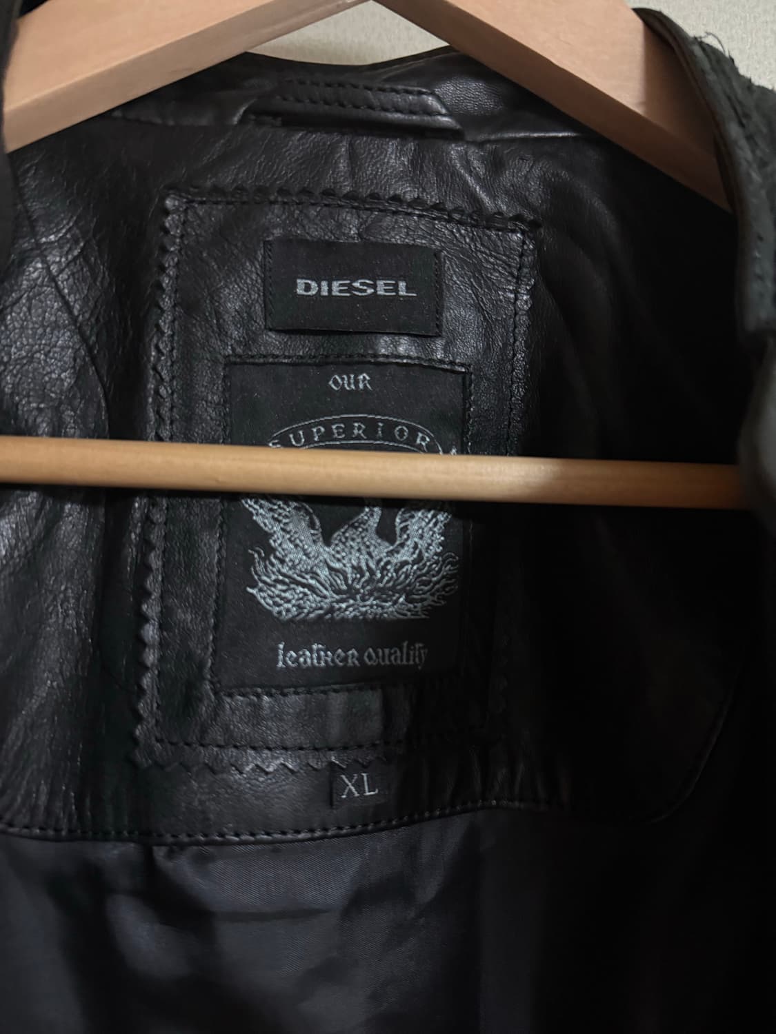 디젤 양가죽 자켓 (착샷) 상품이미지2