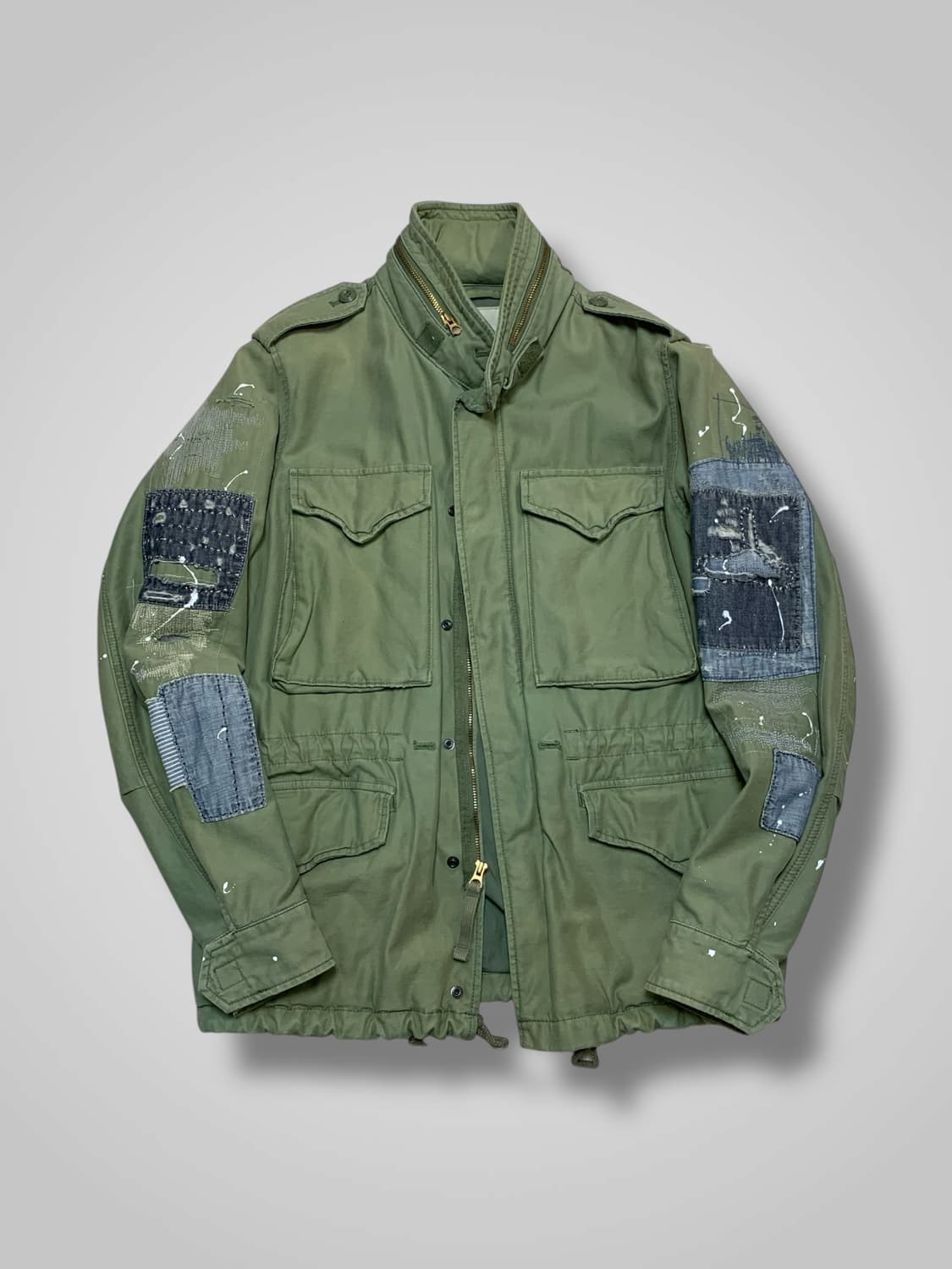 [M]폴로 데님앤서플라이 m65 패치워크 필드자켓 상품이미지1