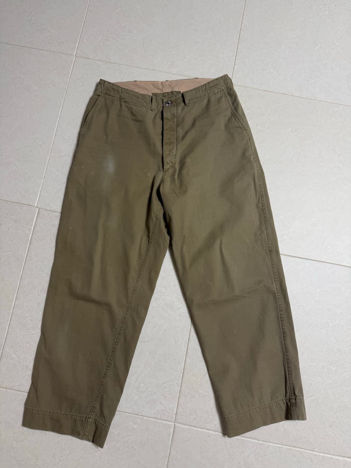 아프레쎄 25ss 빈티지치노 베이지 2사이즈 상품이미지1