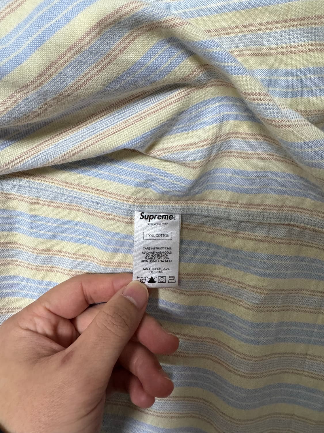 슈프림 스트라이프 셔츠 상품이미지4