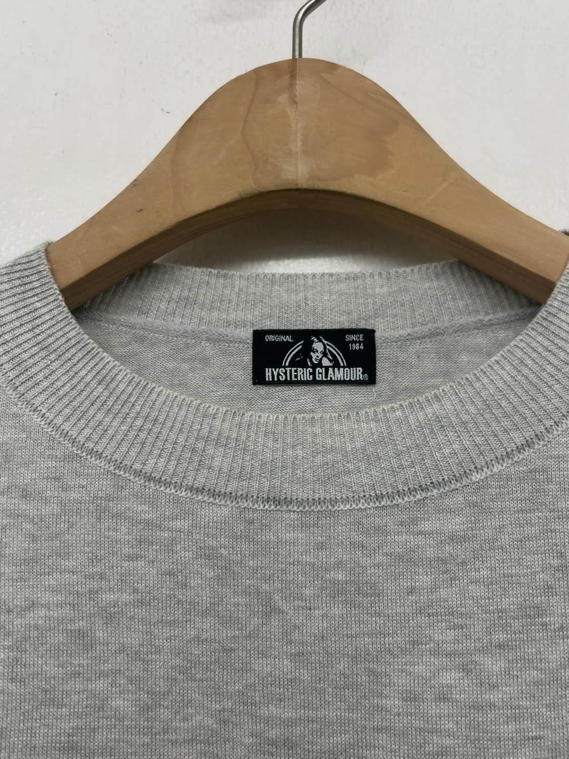 히스테릭글래머 반팔 코튼 니트티셔츠 상품이미지3