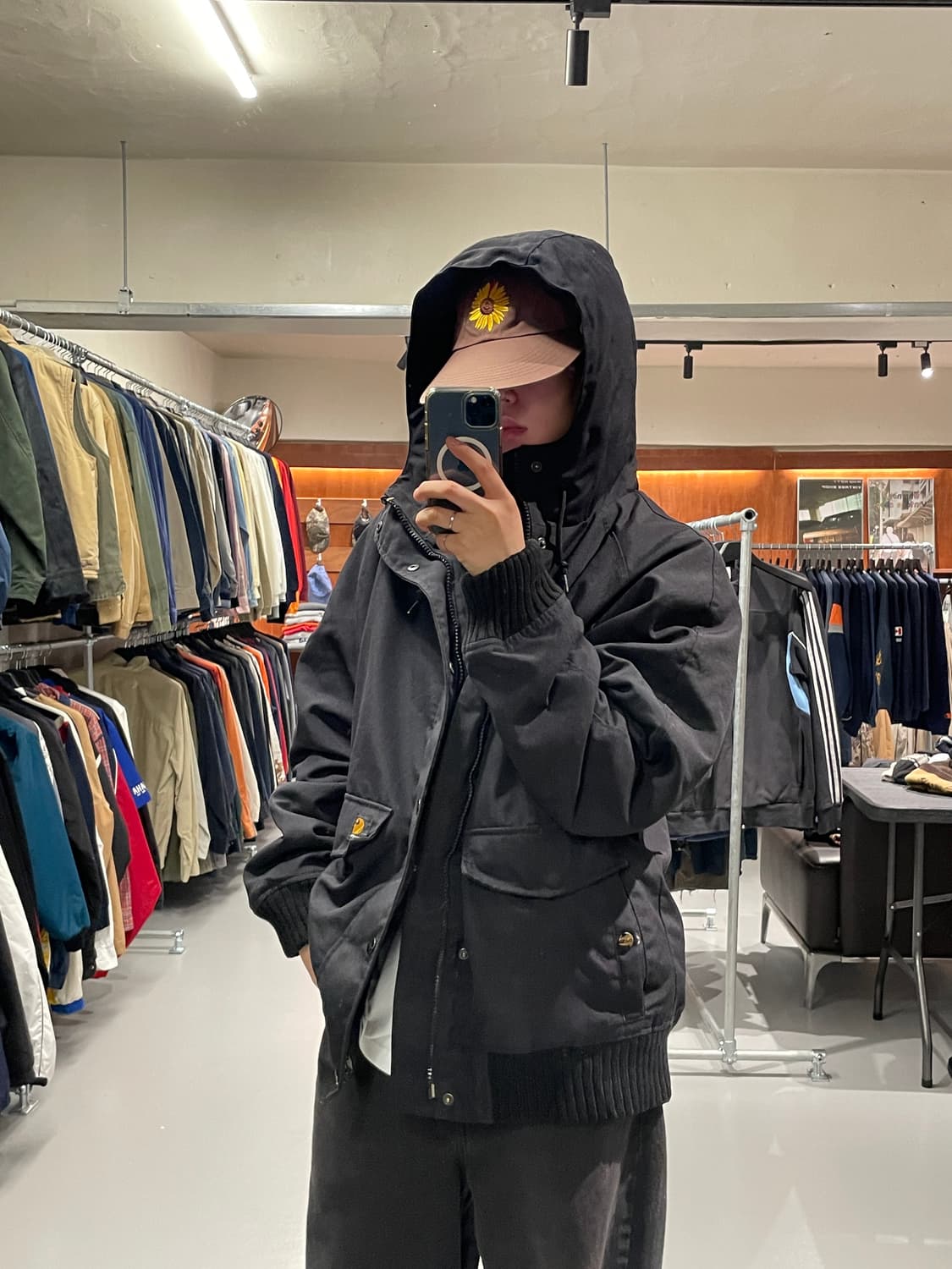 칼하트 쉐르파 후드 자켓 상품이미지2