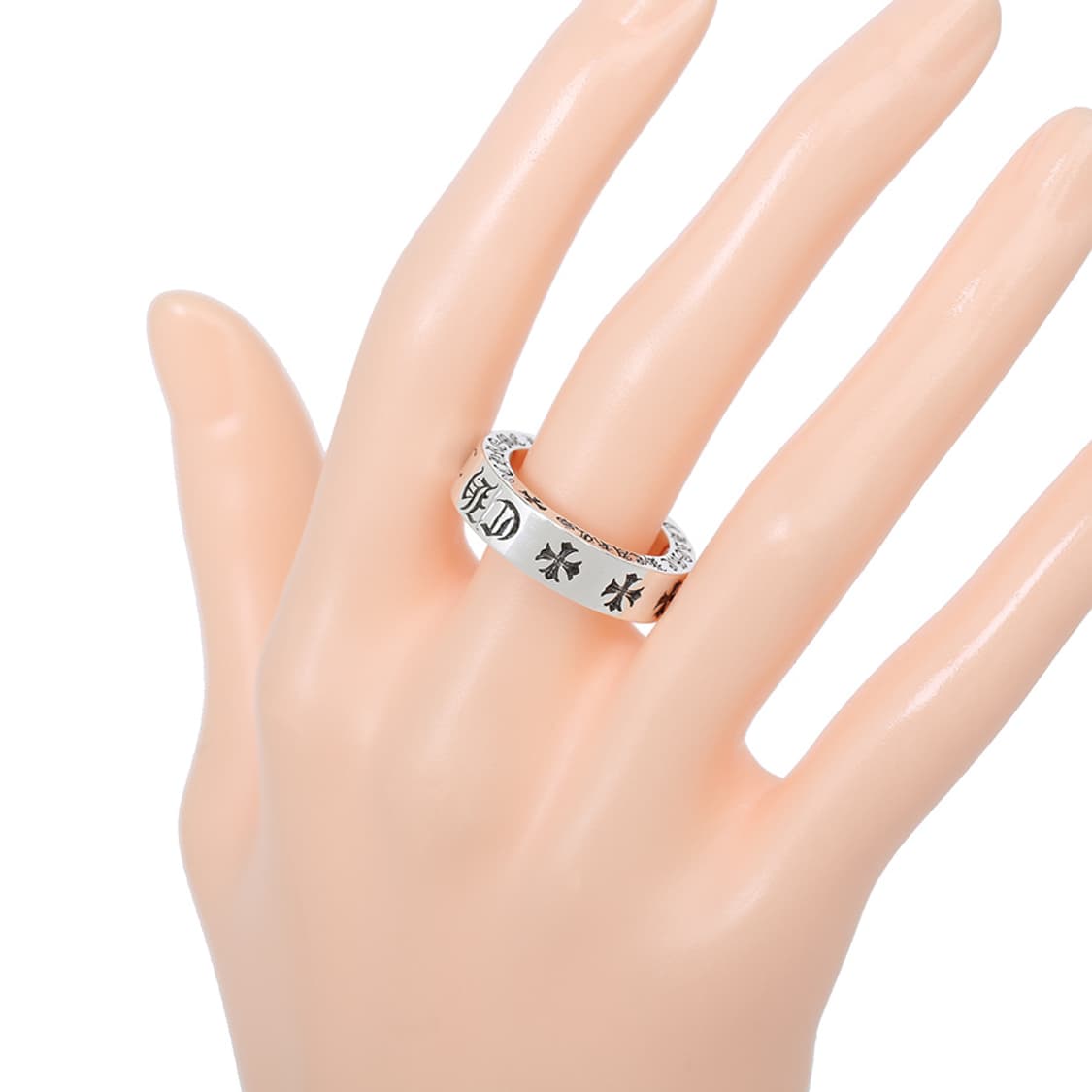 크롬하츠 포에버링 크로스 CH 실버반지 10.5호 US5.5 보증서 상품이미지6