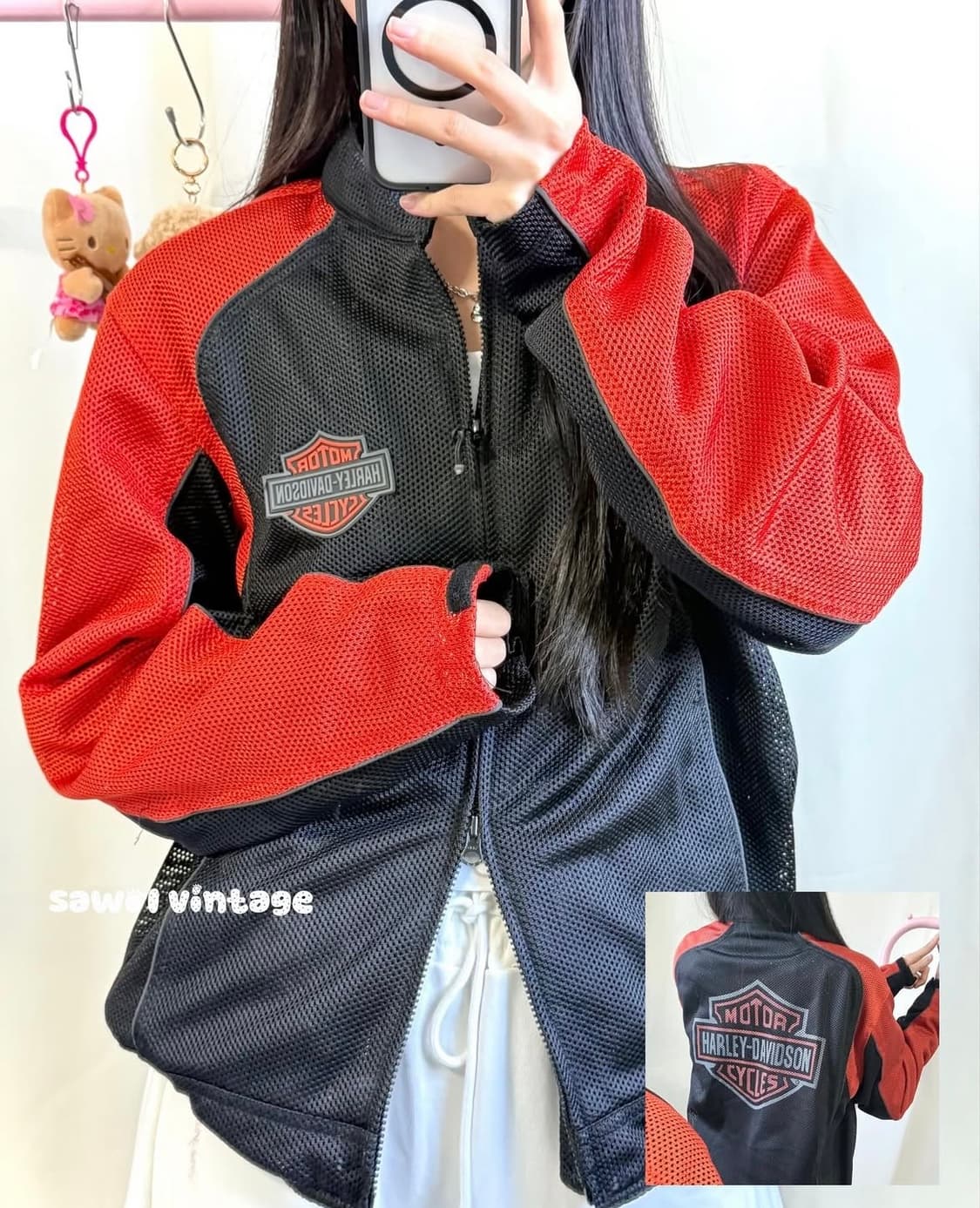 할리데이비슨 메쉬 모터사이클 자켓 상품이미지1