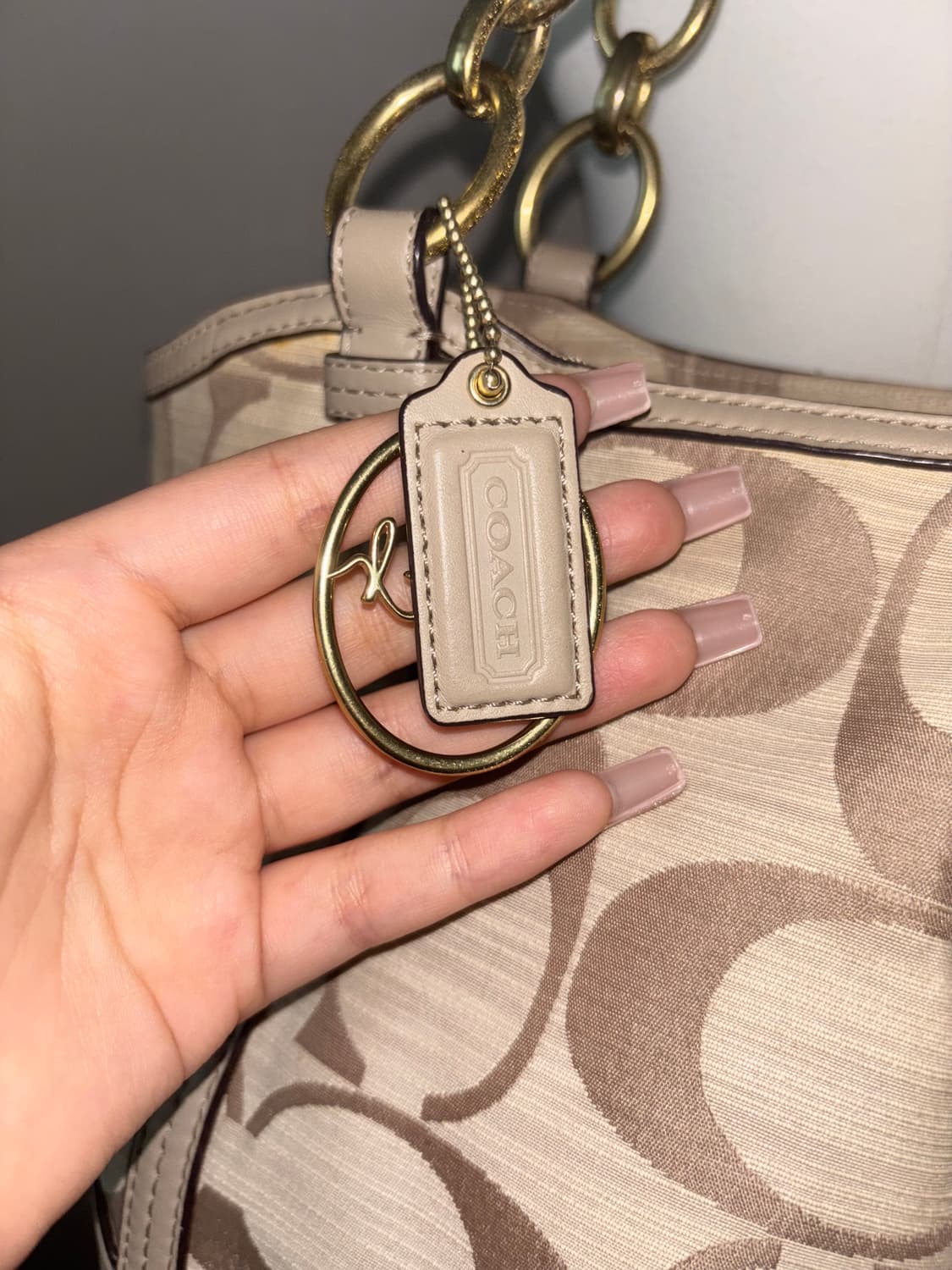 Coach vintage pattern shoulder bag 상품이미지4