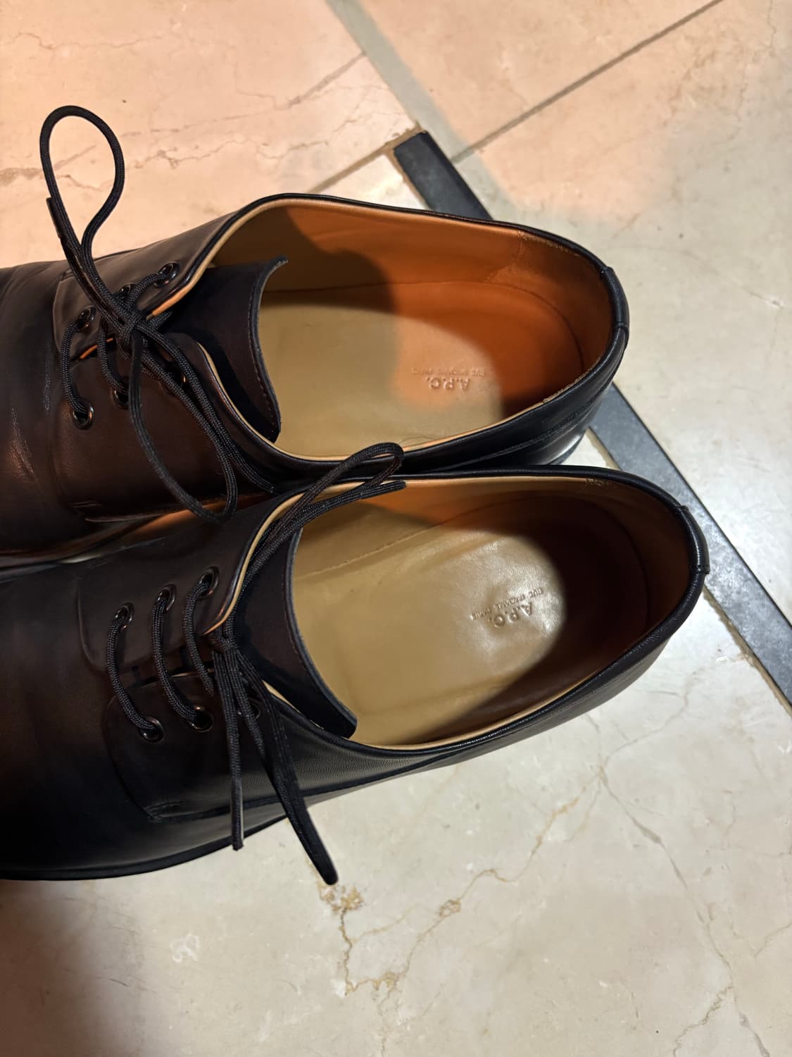 Apc 아페쎄 구스타브 더비 슈즈 43사이즈 상품이미지2