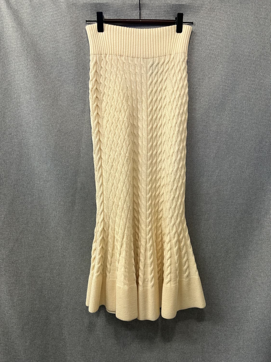 알렉산더멕퀸 Alexander McQUEEN 케이블 니트 머메이드 스커트 상품이미지2