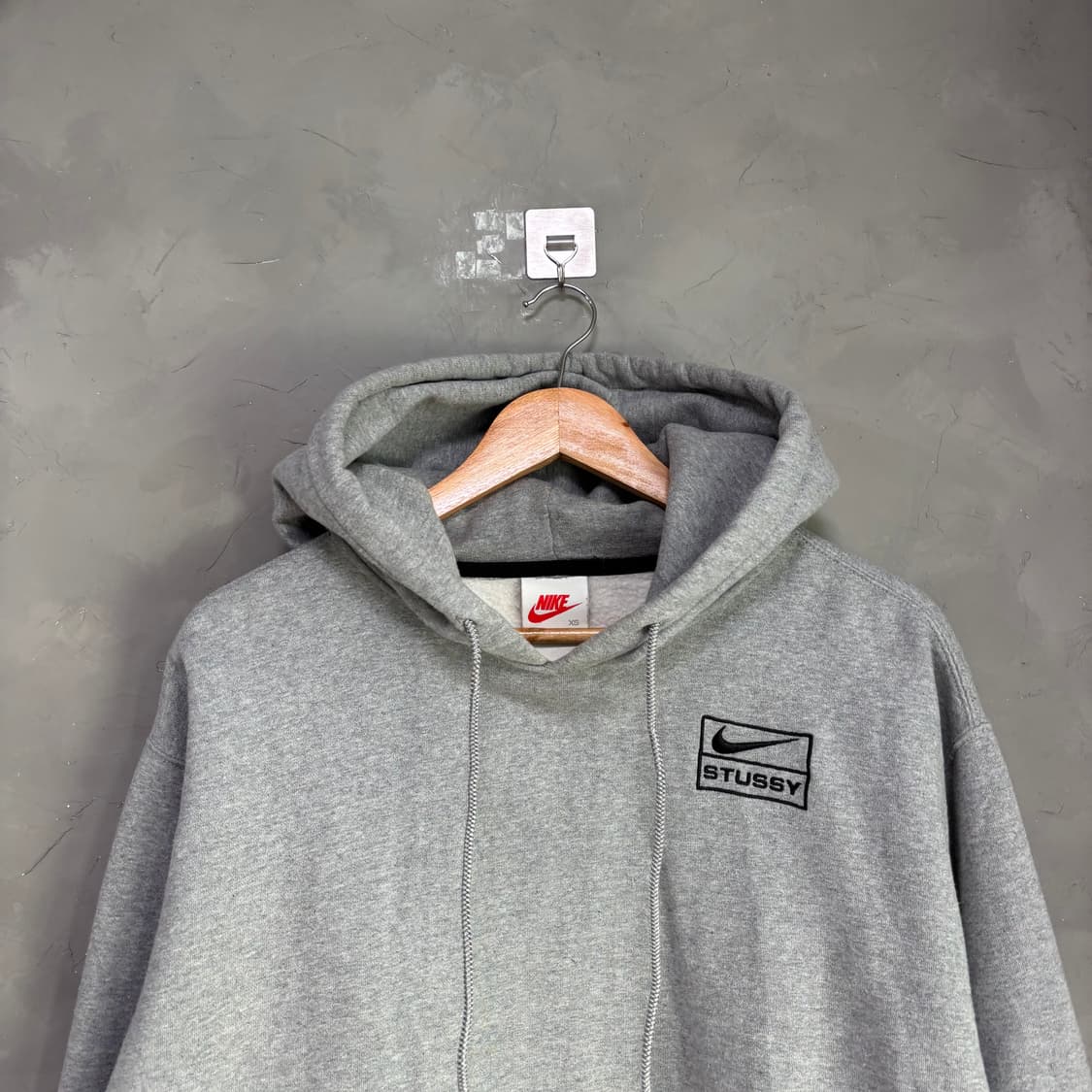 나이키 x 스투시 NRG RA 후드 그레이 상품이미지2