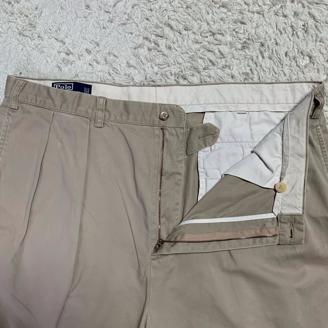 [40] 폴로 랄프로렌 톨 앤드류 와이드핏 투턱 치노팬츠 상품이미지4