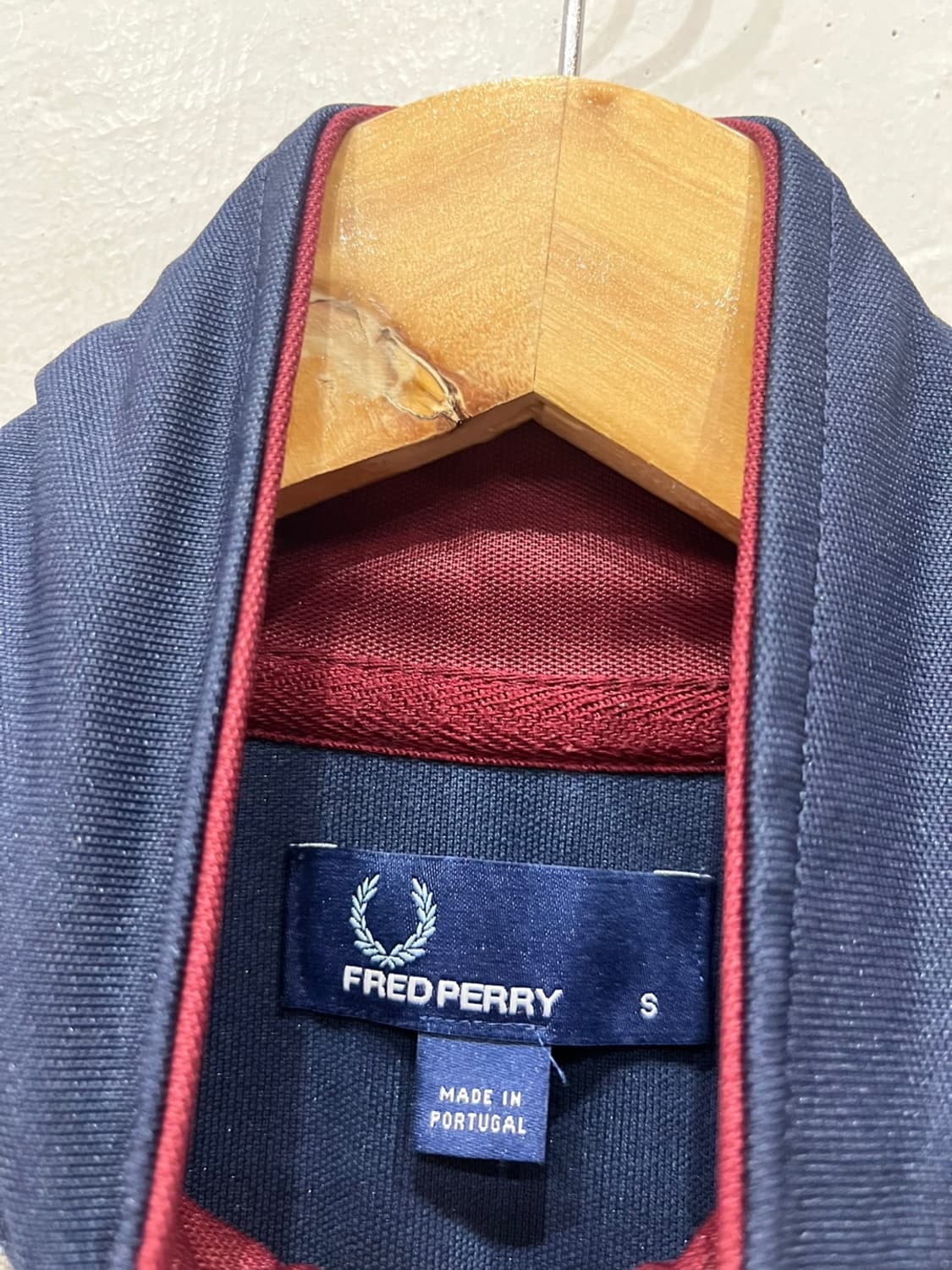 프레드페리 트랙탑 져지 Made in Portugal 상품이미지4