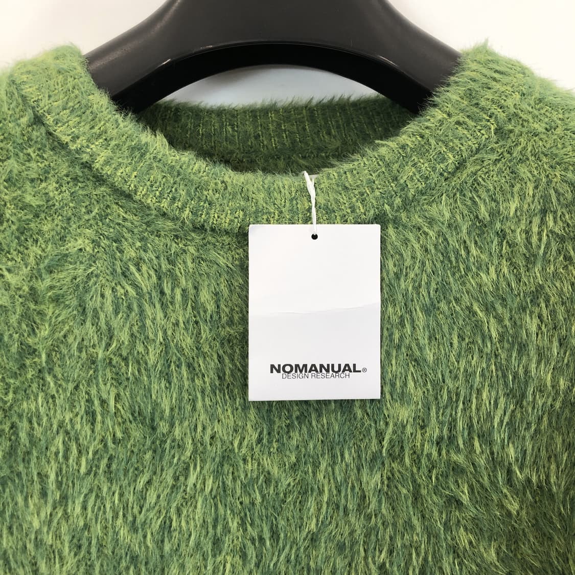 노매뉴얼 (새상품) 헤어리니트 90-95 오버  상품이미지2