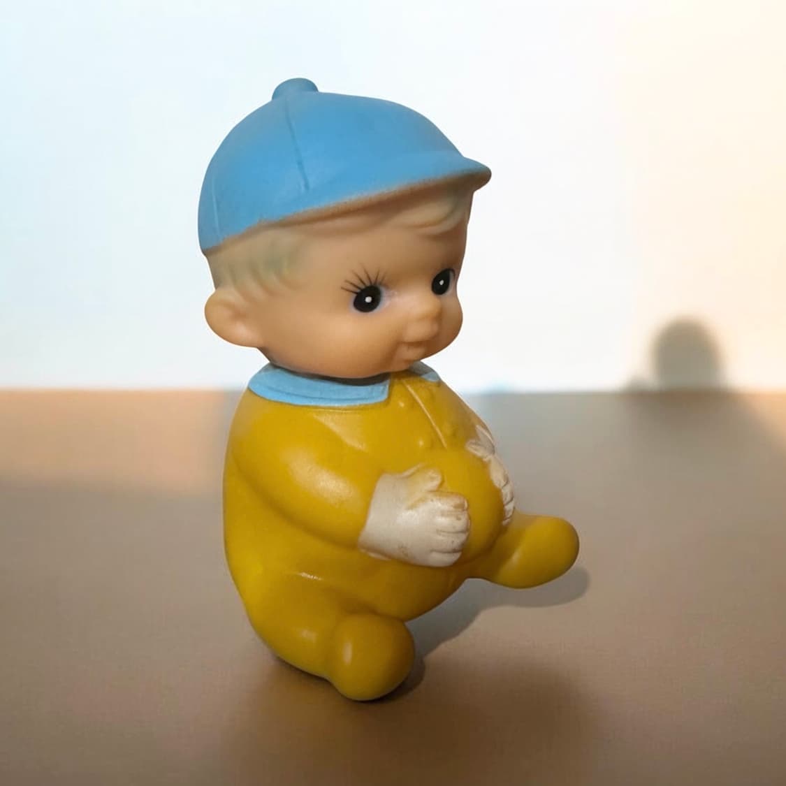 빈티지 고전 베이스볼 베이비 삑삑이 고무인형 상품이미지1
