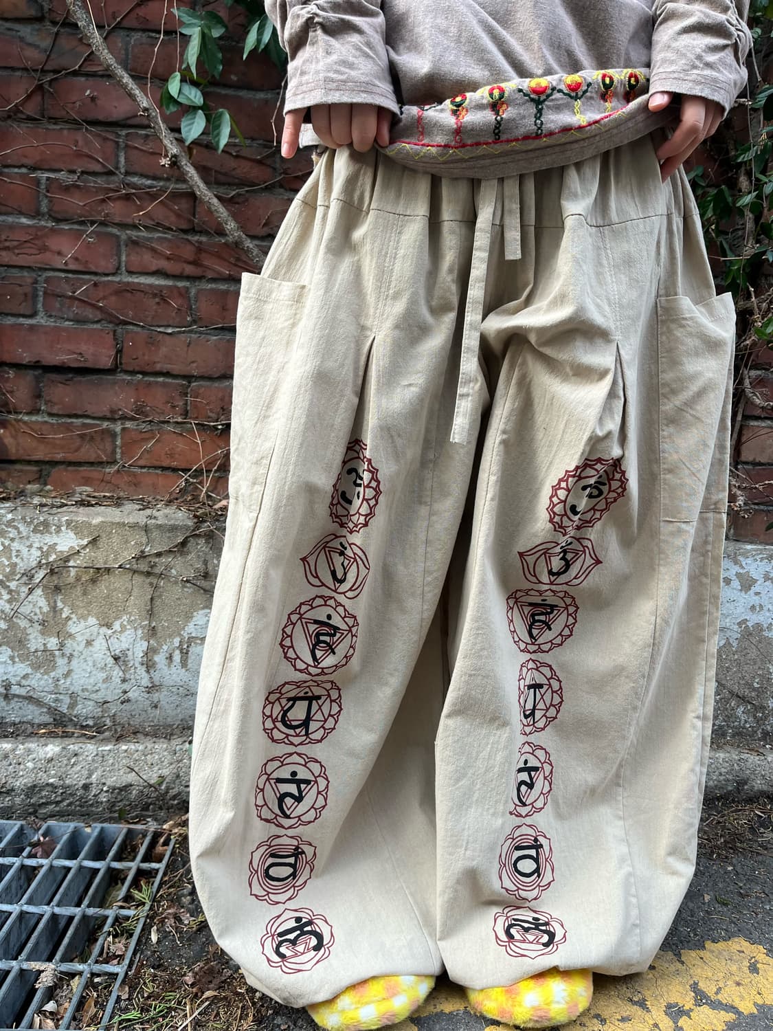 차크라 문양 벌룬 팬츠 상품이미지5