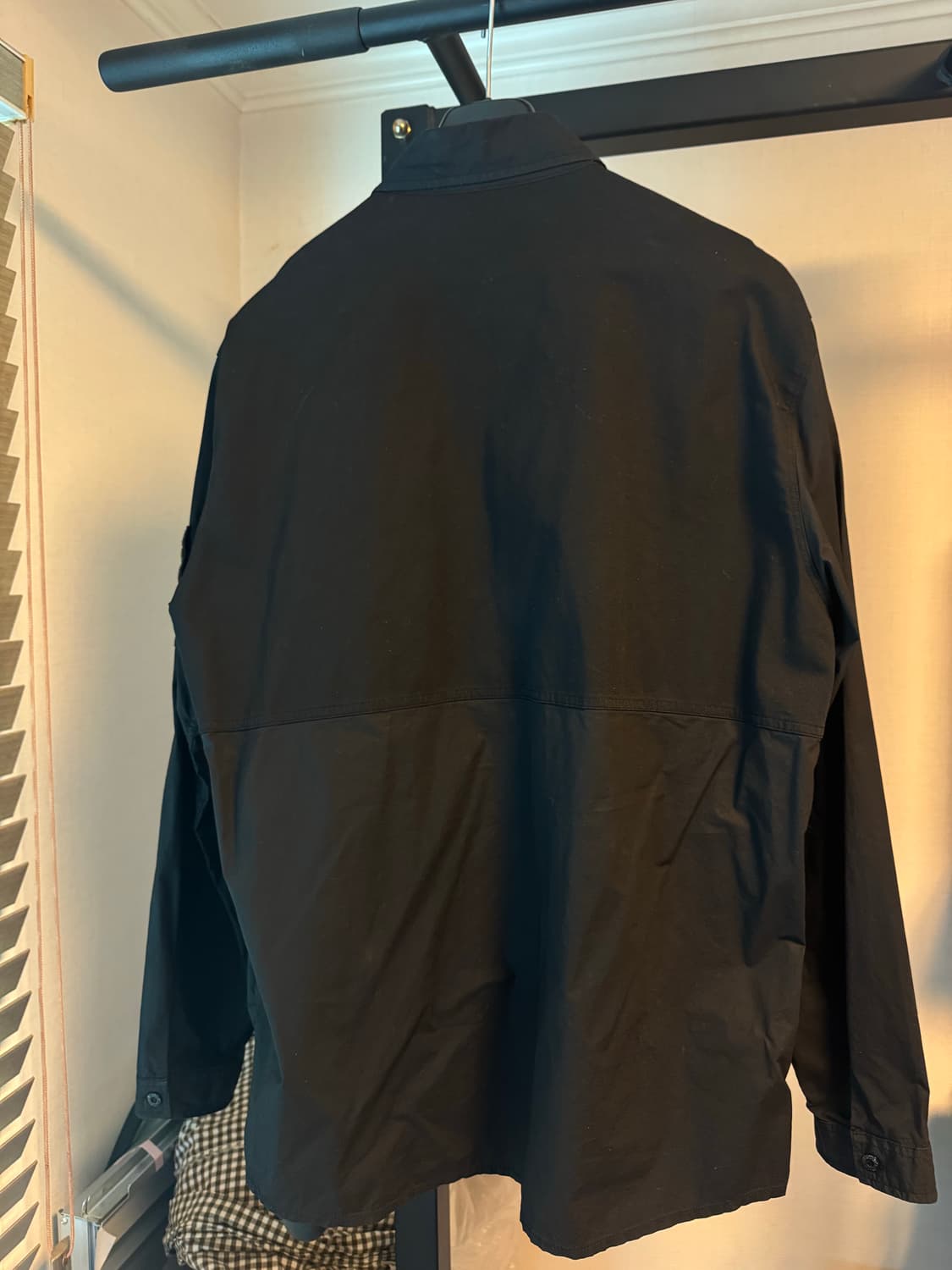 스톤아일랜드 고스트피스 오버셔츠 블랙 XXL 상품이미지6