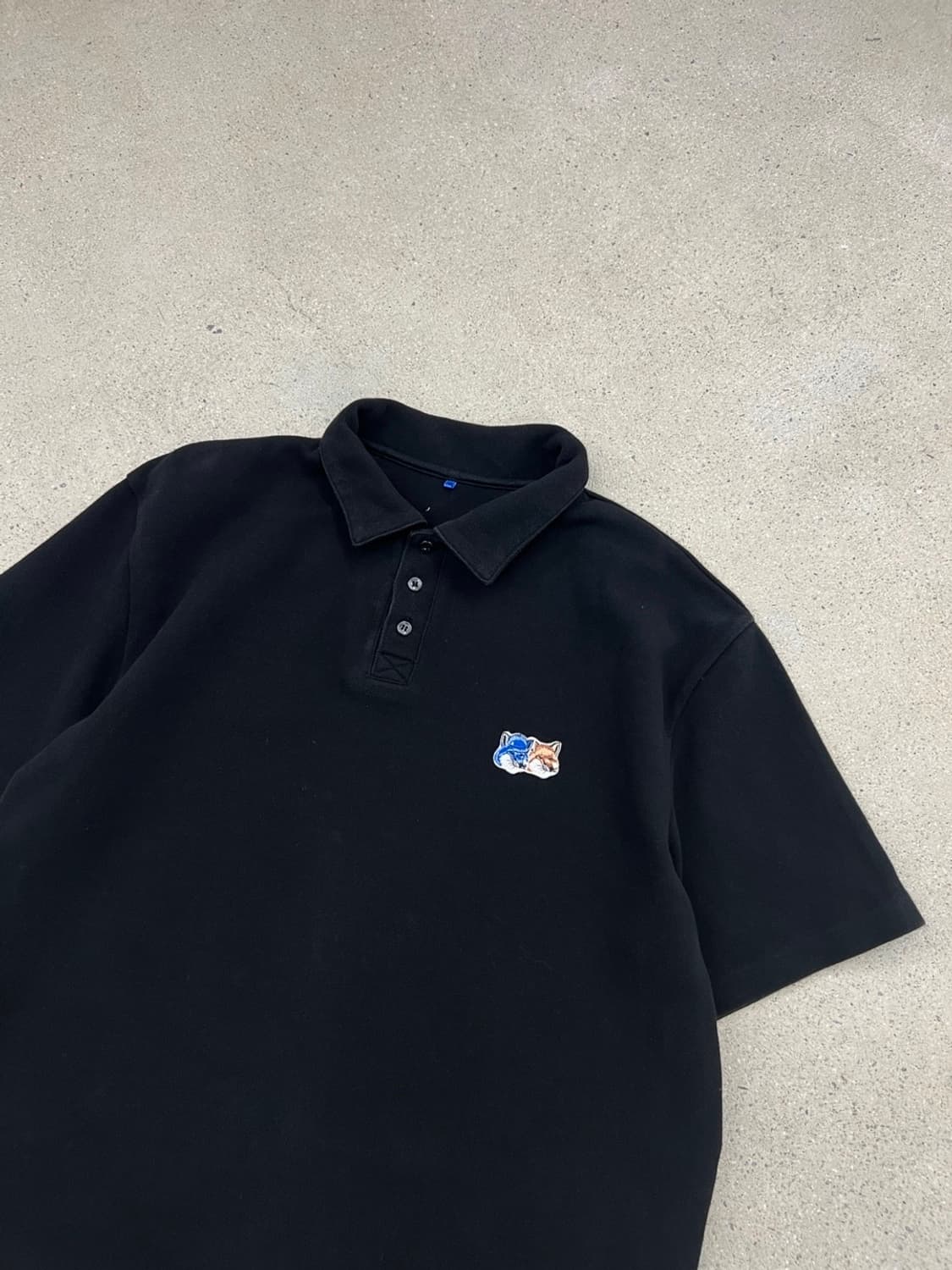 아더에러 X 메종키츠네 더블폭스 카라 티셔츠 상품이미지5