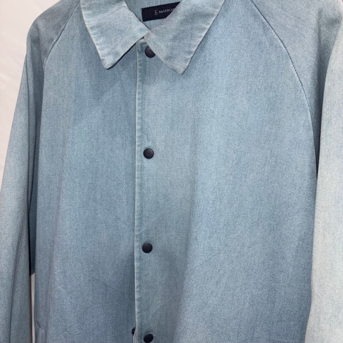 레이지블루 데님 코치 자켓 상품이미지3