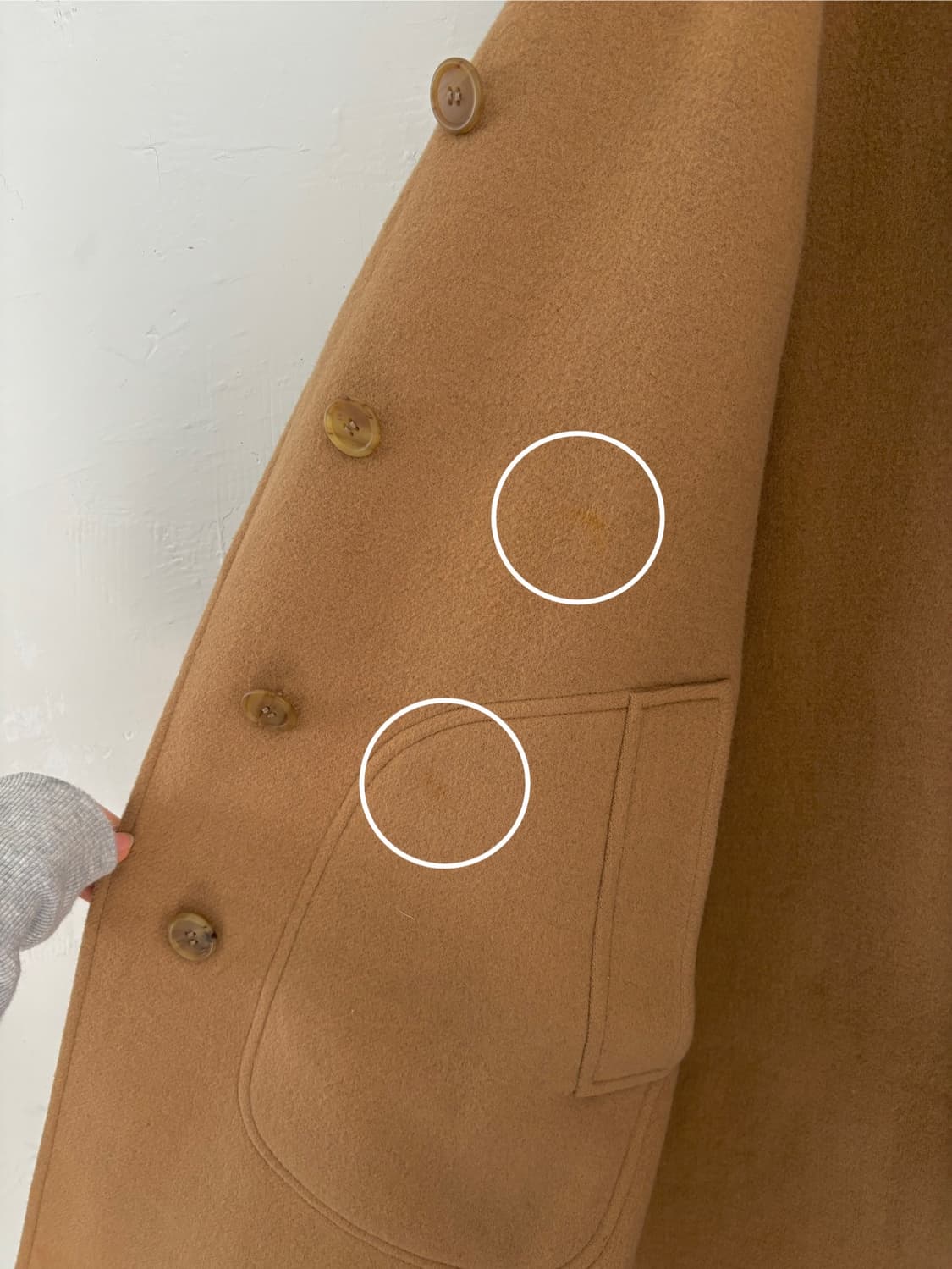 Burberry 버버리 리버시블 체크 울 코트 상품이미지10