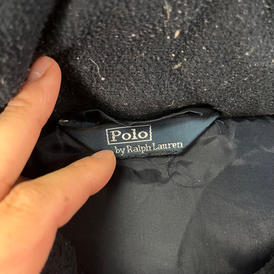 100 폴로랄프로렌 레드포니 후디 네이비 패딩 상품이미지3