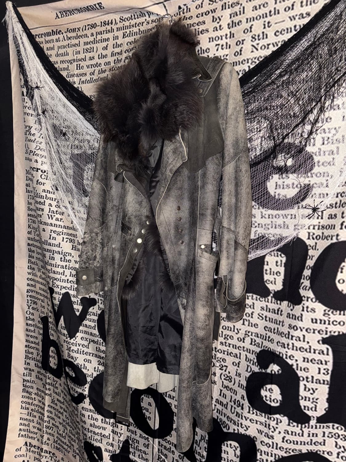 Vkei suede fur long coat 상품이미지8