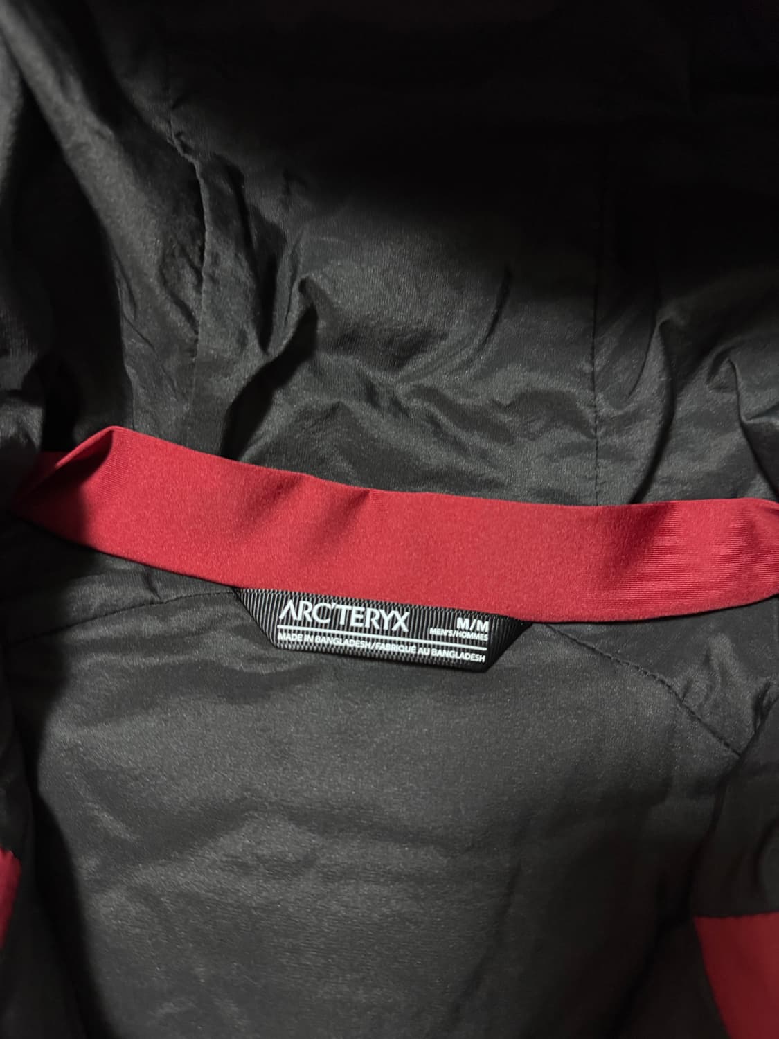 (SS급) 아크테릭스 아톰 AR 후디 보르도 M 상품이미지6