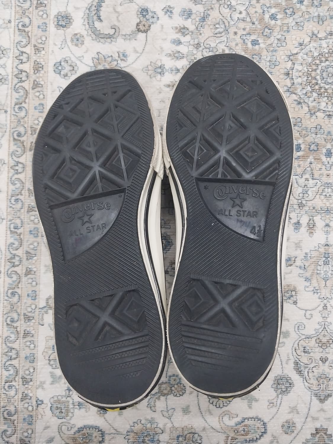 컨버스 척테일러 블랙 불꽃 로우 스니커즈 4.5 (235-240mm) 상품이미지8