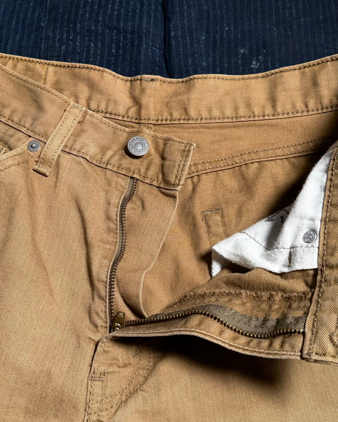 리바이스 505 레귤러 핏 코튼 팬츠 33 상품이미지2