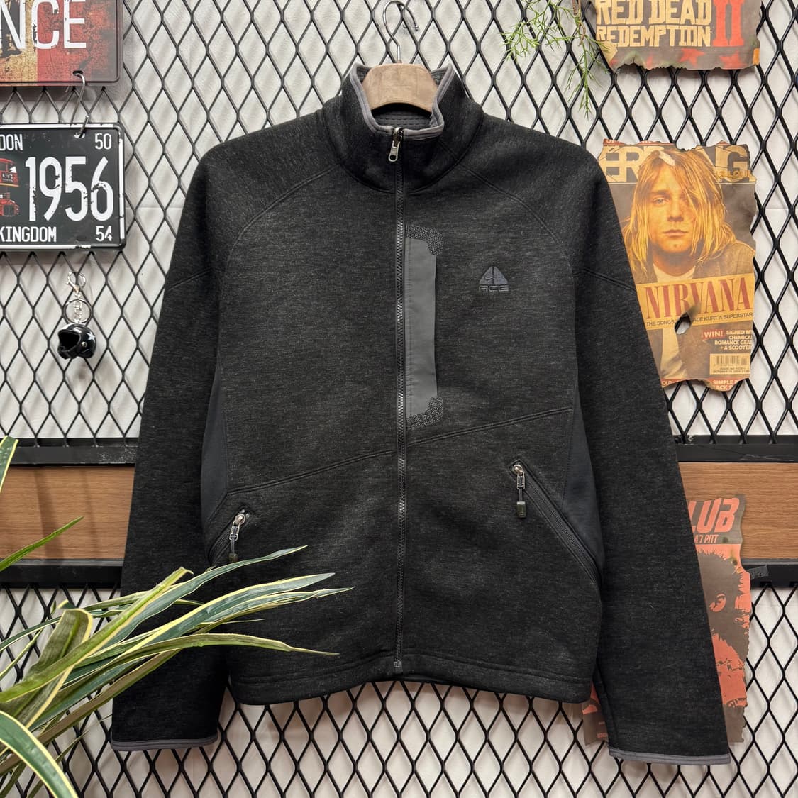 00s 나이키 ACG 스피어 써멀 테크니컬 플리스 자켓 블랙 상품이미지1