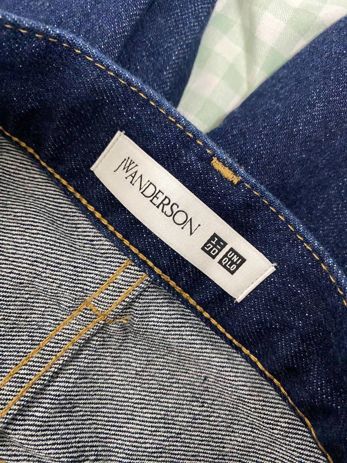 유니클로 JW앤더슨 여성 라이브컷 데님 상품이미지3